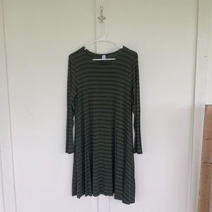 Old Navy striped swing dress